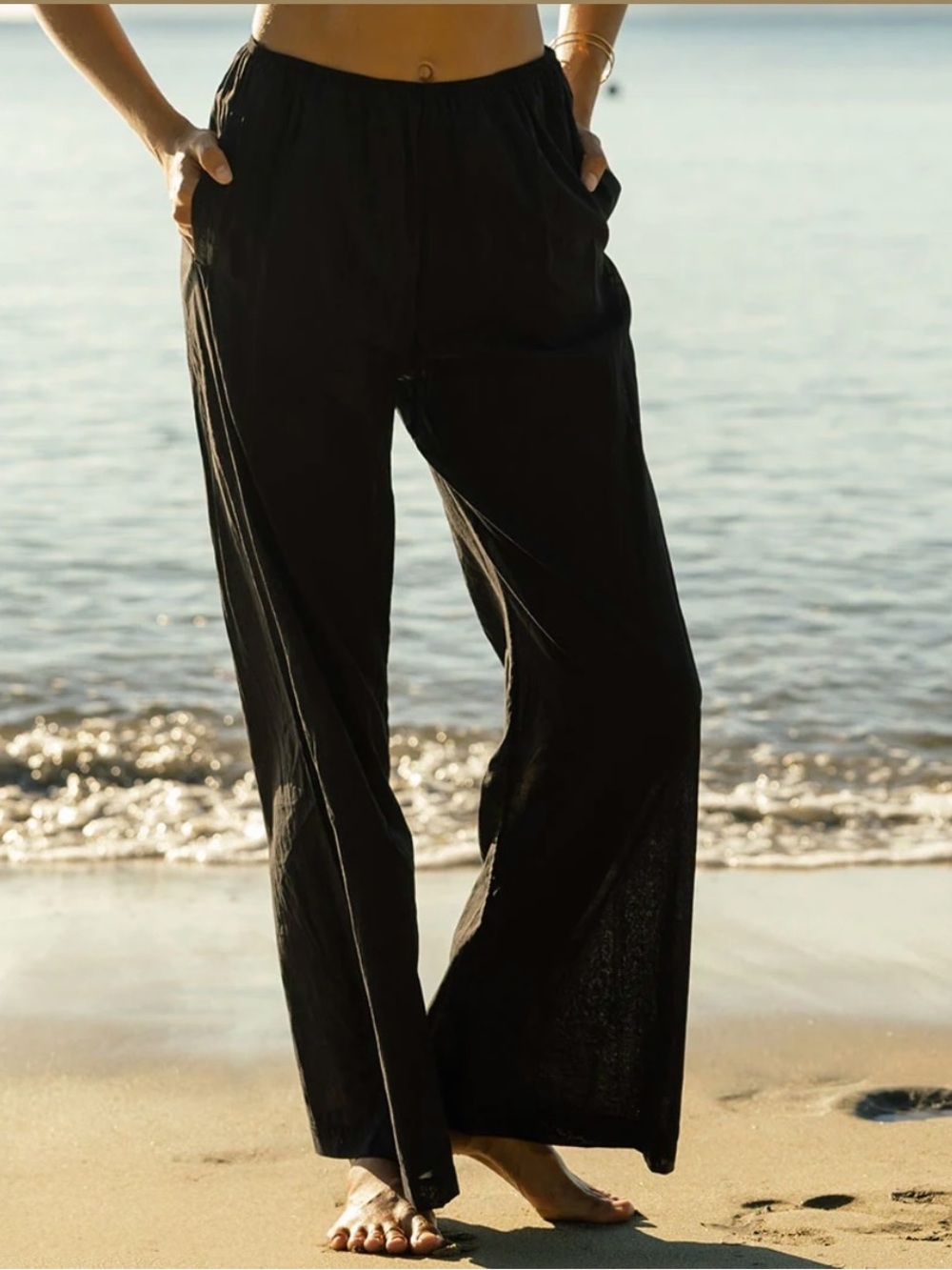Albion Beachcomber Trouser in Black Size XS NWT
